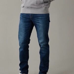 American Eagle Outfitters Blue Slim Jeans with Modern Silhouette